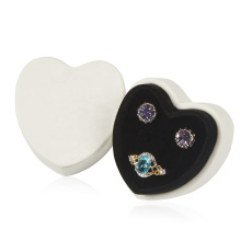 Wholesale Custom Heart Shaped Jewelry Ring Earring Boxes For Jewelry Packaging